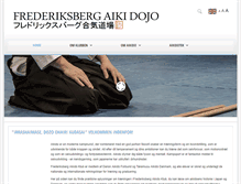 Tablet Screenshot of frederiksberg-aikido.dk